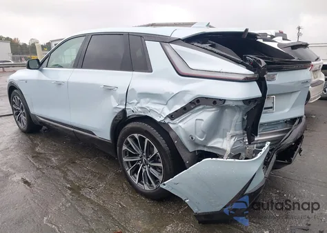 2025 Cadillac Lyriq Sport 2 Rwd из США, поврежденный, VIN 1GYKPWRL1SZ317847